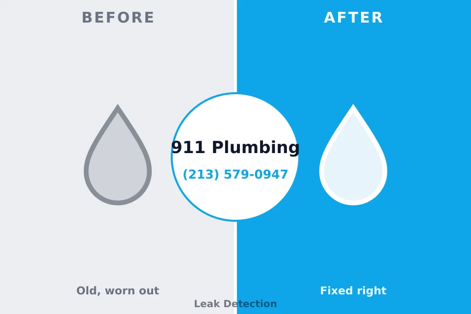 Before and after: plumbing repair Fort Deposit, AL